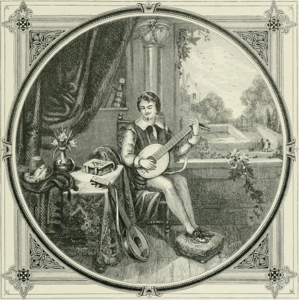 An illustration from Moral emblems : with aphorisms, adages, and proverbs, of all ages and nations, from Jacob Cats and Robert Farlie : with illustrations freely rendered, from designs found in their works, 1860, leaf 136