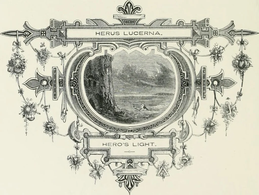 An illustration from Moral emblems : with aphorisms, adages, and proverbs, of all ages and nations, from Jacob Cats and Robert Farlie : with illustrations freely rendered, from designs found in their works, 1860, leaf 139