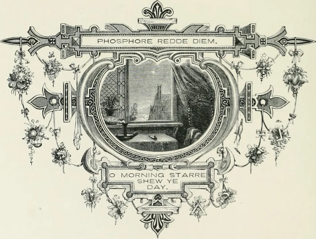 An illustration from Moral emblems : with aphorisms, adages, and proverbs, of all ages and nations, from Jacob Cats and Robert Farlie : with illustrations freely rendered, from designs found in their works, 1860, leaf 167