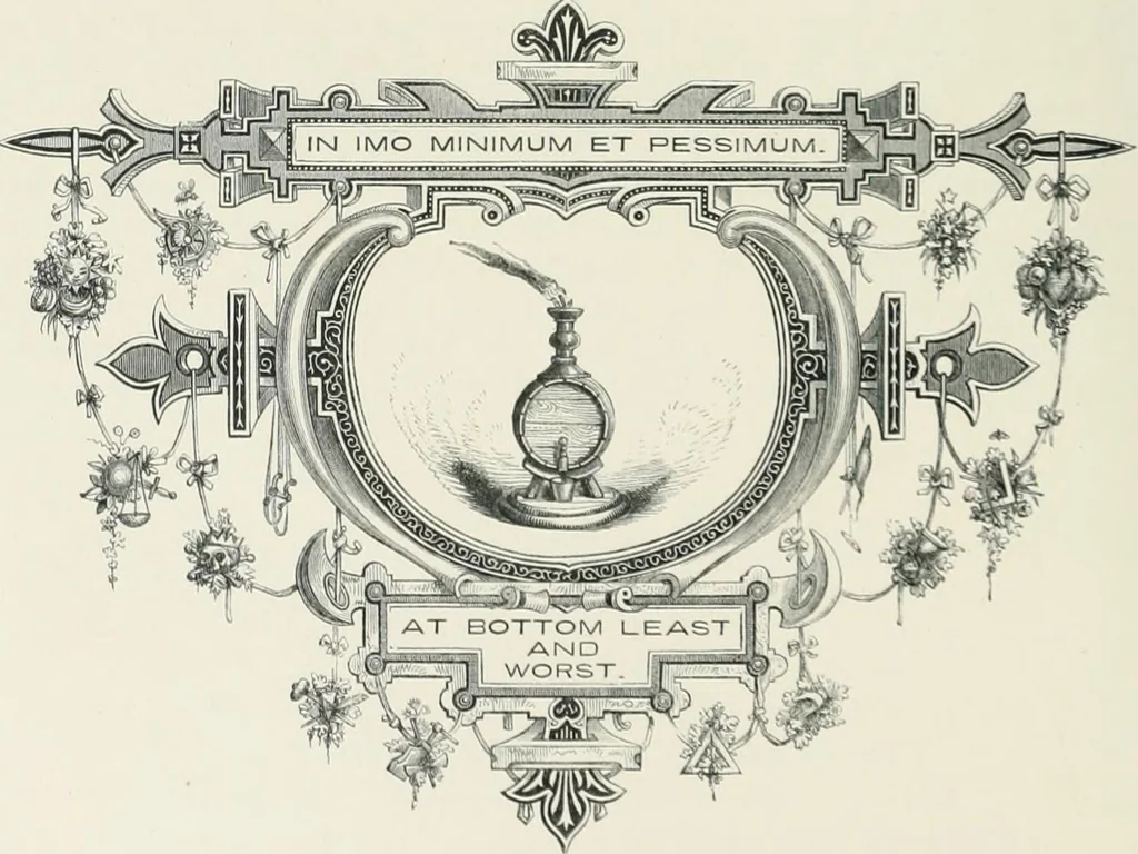 An illustration from Moral emblems : with aphorisms, adages, and proverbs, of all ages and nations, from Jacob Cats and Robert Farlie : with illustrations freely rendered, from designs found in their works, 1860, leaf 175