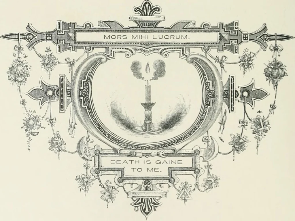 An illustration from Moral emblems : with aphorisms, adages, and proverbs, of all ages and nations, from Jacob Cats and Robert Farlie : with illustrations freely rendered, from designs found in their works, 1860, leaf 231