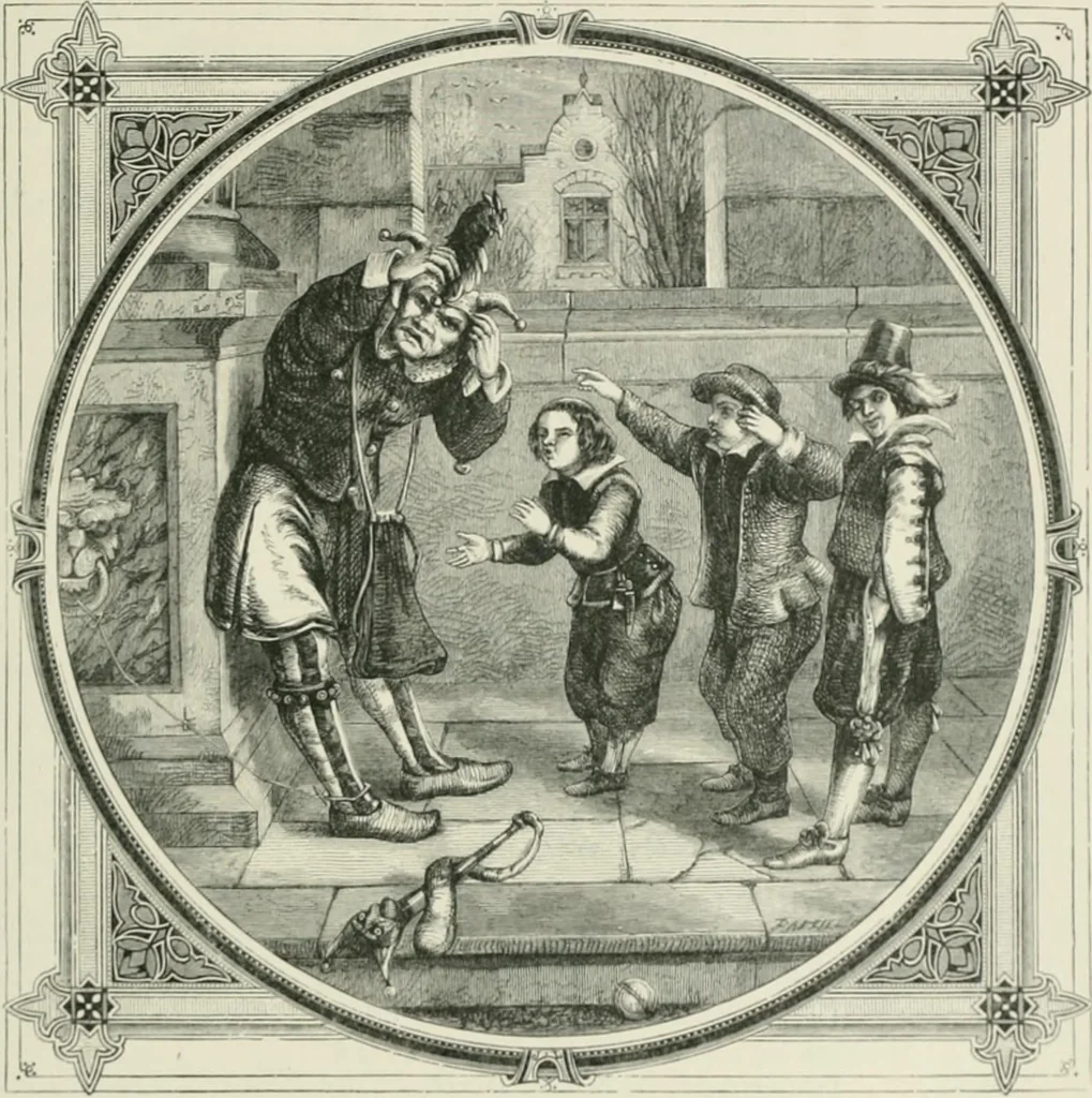 An illustration from Moral emblems : with aphorisms, adages, and proverbs, of all ages and nations, from Jacob Cats and Robert Farlie : with illustrations freely rendered, from designs found in their works, 1860, leaf 24