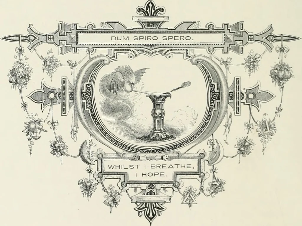 An illustration from Moral emblems : with aphorisms, adages, and proverbs, of all ages and nations, from Jacob Cats and Robert Farlie : with illustrations freely rendered, from designs found in their works, 1860, leaf 31