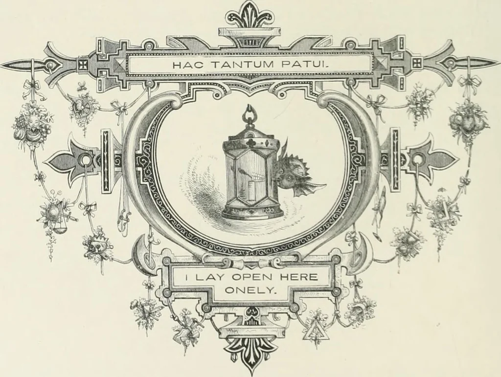 An illustration from Moral emblems : with aphorisms, adages, and proverbs, of all ages and nations, from Jacob Cats and Robert Farlie : with illustrations freely rendered, from designs found in their works, 1860, leaf 43
