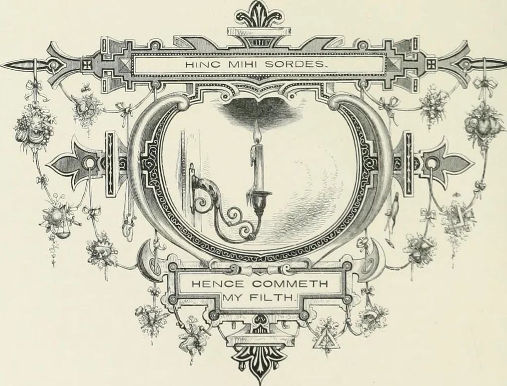An illustration from Moral emblems : with aphorisms, adages, and proverbs, of all ages and nations, from Jacob Cats and Robert Farlie : with illustrations freely rendered, from designs found in their works, 1860, leaf 47