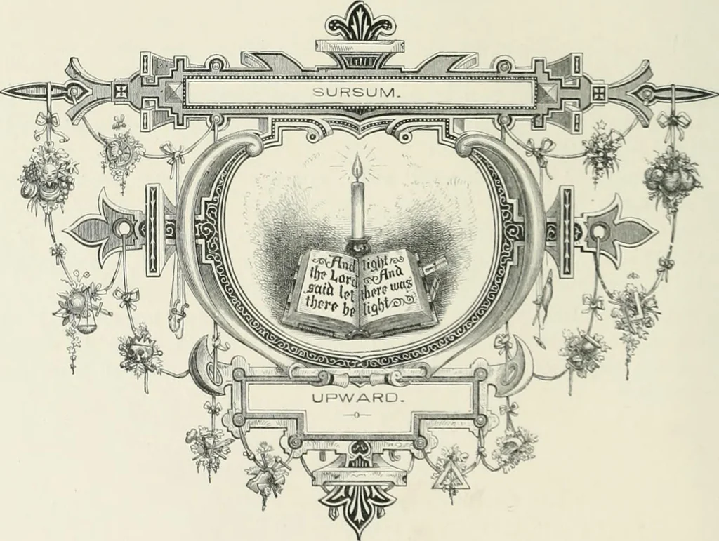 An illustration from Moral emblems : with aphorisms, adages, and proverbs, of all ages and nations, from Jacob Cats and Robert Farlie : with illustrations freely rendered, from designs found in their works, 1860, leaf 51
