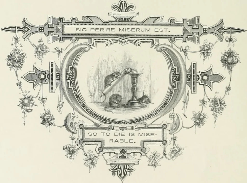 An illustration from Moral emblems : with aphorisms, adages, and proverbs, of all ages and nations, from Jacob Cats and Robert Farlie : with illustrations freely rendered, from designs found in their works, 1860, leaf 71