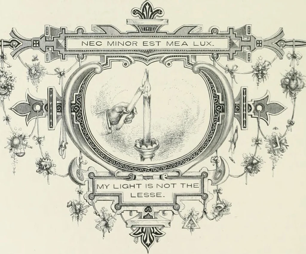 An illustration from Moral emblems : with aphorisms, adages, and proverbs, of all ages and nations, from Jacob Cats and Robert Farlie : with illustrations freely rendered, from designs found in their works, 1860, leaf 99