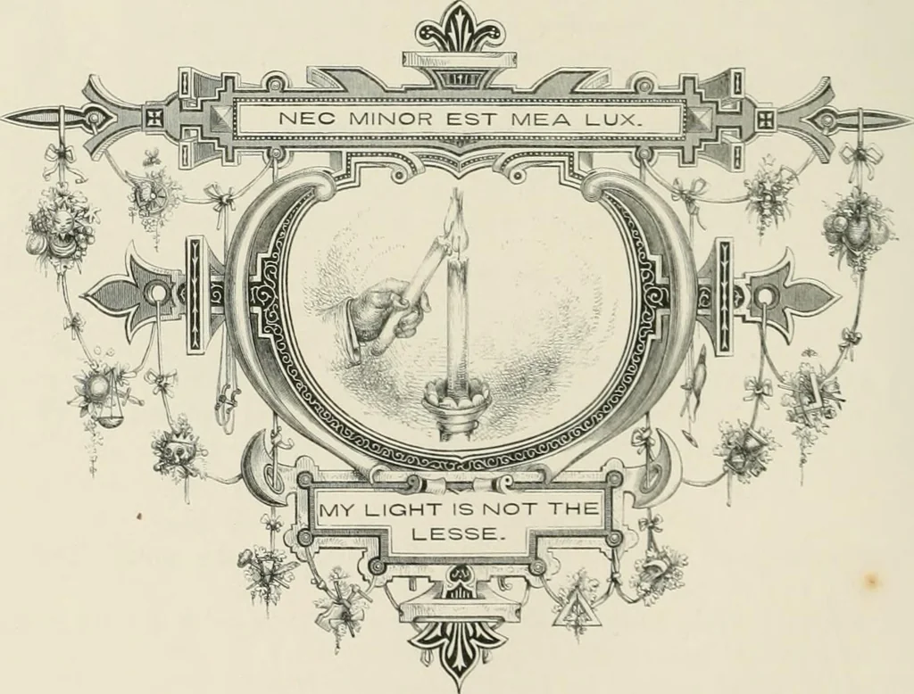 An illustration from Moral emblems : with aphorisms, adages, and proverbs, of all ages and nations, from Jacob Cats and Robert Farlie : with illustrations freely rendered, from designs found in their works, 1860, leaf 101