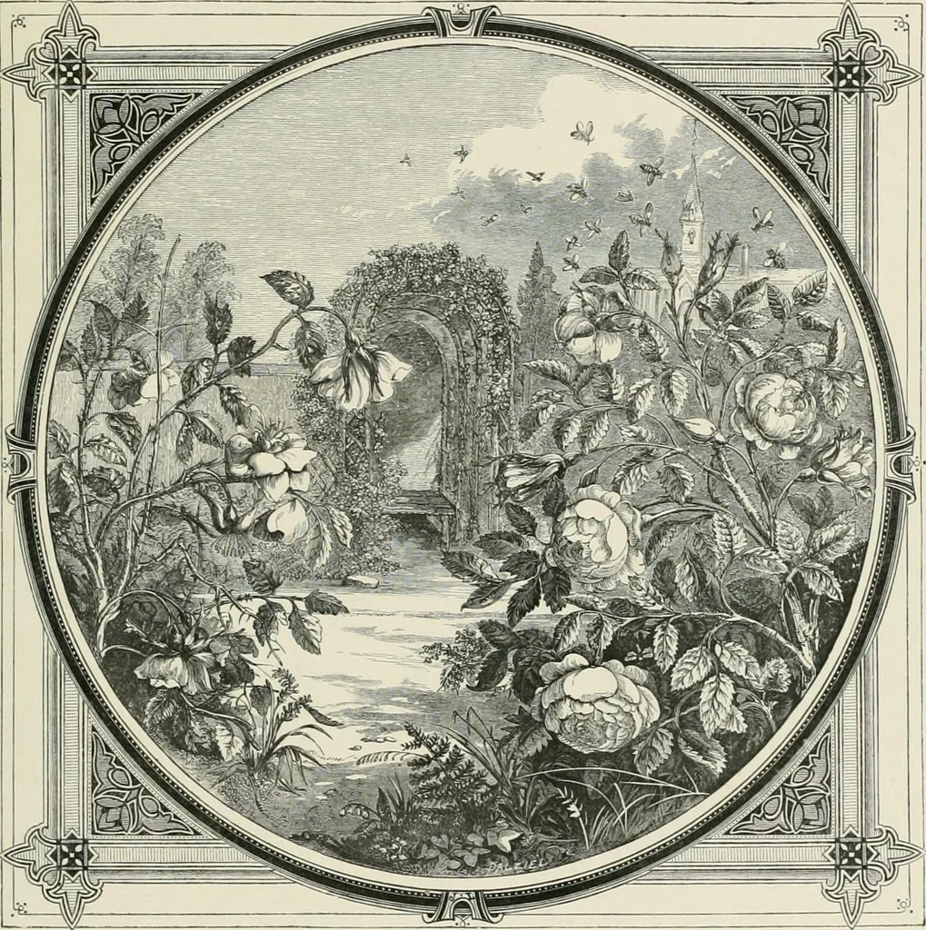 An illustration from Moral emblems : with aphorisms, adages, and proverbs, of all ages and nations, from Jacob Cats and Robert Farlie : with illustrations freely rendered, from designs found in their works, 1860, leaf 118