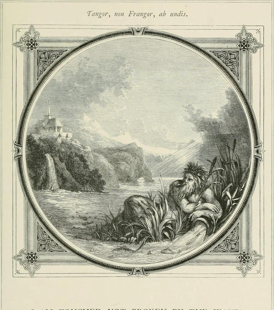 An illustration from Moral emblems : with aphorisms, adages, and proverbs, of all ages and nations, from Jacob Cats and Robert Farlie : with illustrations freely rendered, from designs found in their works, 1860, leaf 126