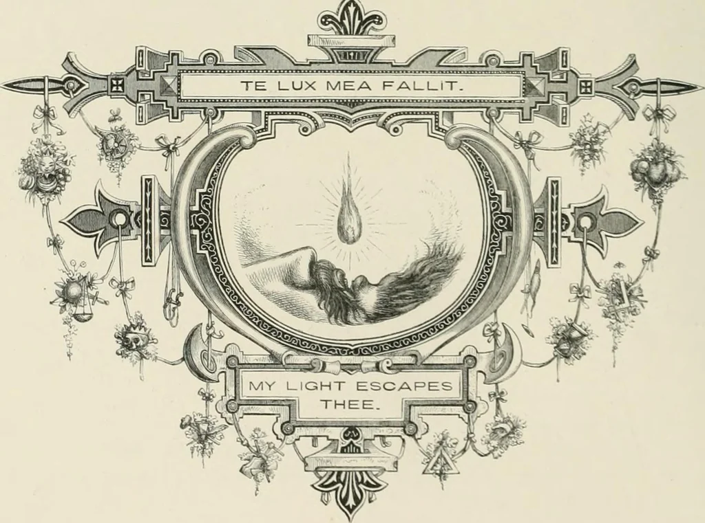 An illustration from Moral emblems : with aphorisms, adages, and proverbs, of all ages and nations, from Jacob Cats and Robert Farlie : with illustrations freely rendered, from designs found in their works, 1860, leaf 137