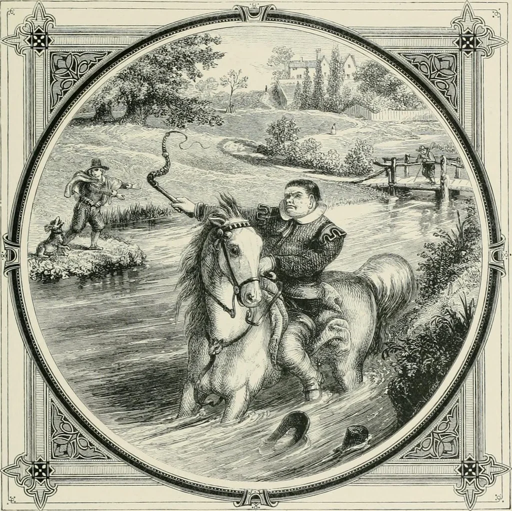 An illustration from Moral emblems : with aphorisms, adages, and proverbs, of all ages and nations, from Jacob Cats and Robert Farlie : with illustrations freely rendered, from designs found in their works, 1860, leaf 166