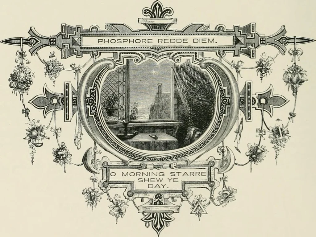 An illustration from Moral emblems : with aphorisms, adages, and proverbs, of all ages and nations, from Jacob Cats and Robert Farlie : with illustrations freely rendered, from designs found in their works, 1860, leaf 169