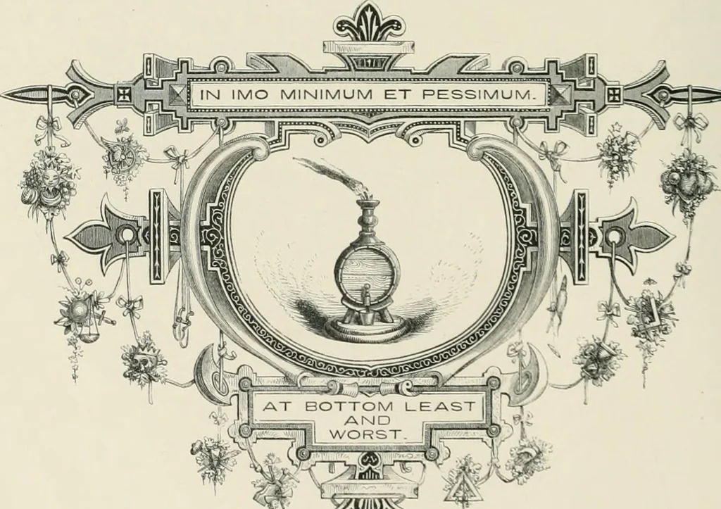 An illustration from Moral emblems : with aphorisms, adages, and proverbs, of all ages and nations, from Jacob Cats and Robert Farlie : with illustrations freely rendered, from designs found in their works, 1860, leaf 177