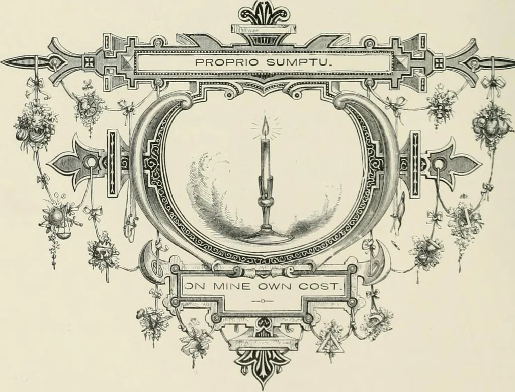 An illustration from Moral emblems : with aphorisms, adages, and proverbs, of all ages and nations, from Jacob Cats and Robert Farlie : with illustrations freely rendered, from designs found in their works, 1860, leaf 181
