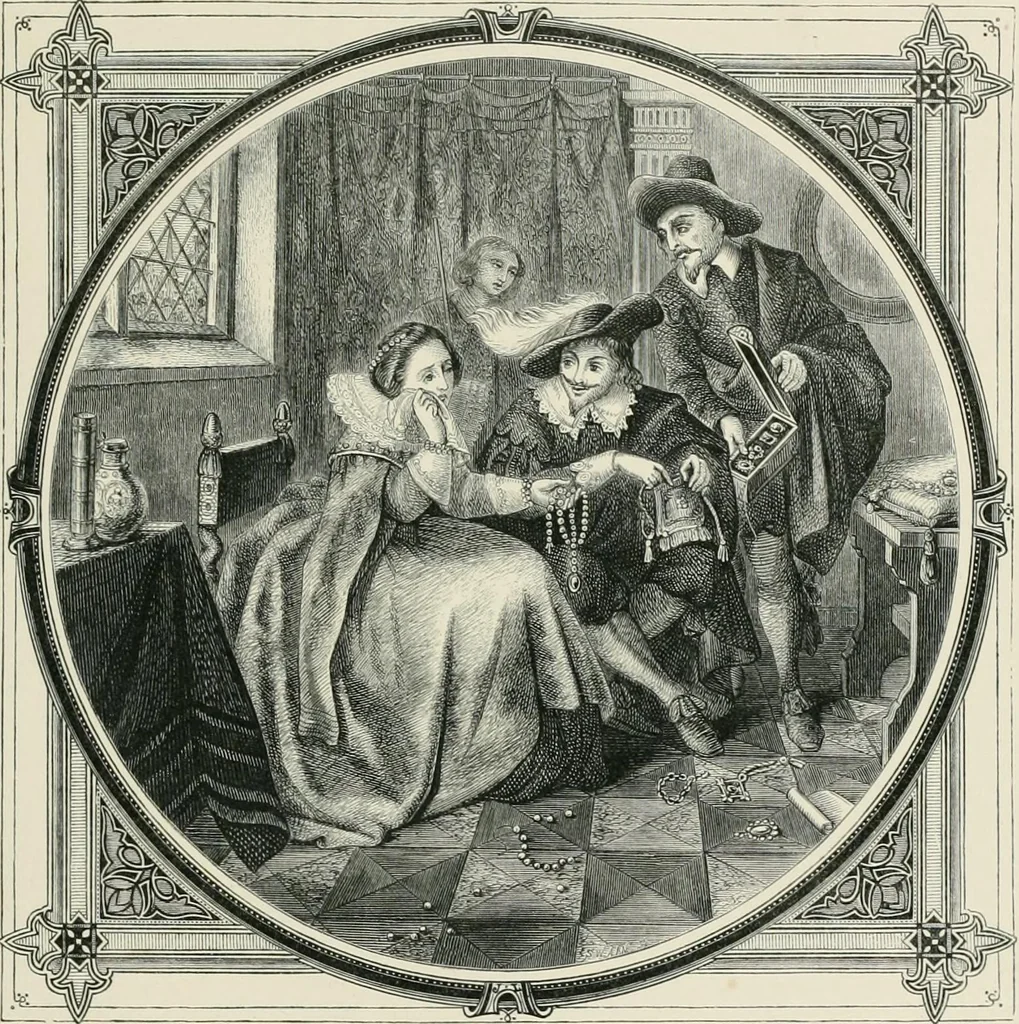 An illustration from Moral emblems : with aphorisms, adages, and proverbs, of all ages and nations, from Jacob Cats and Robert Farlie : with illustrations freely rendered, from designs found in their works, 1860, leaf 214