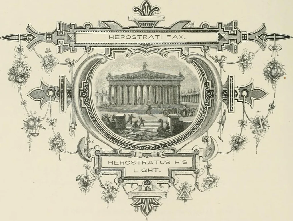 An illustration from Moral emblems : with aphorisms, adages, and proverbs, of all ages and nations, from Jacob Cats and Robert Farlie : with illustrations freely rendered, from designs found in their works, 1860, leaf 229
