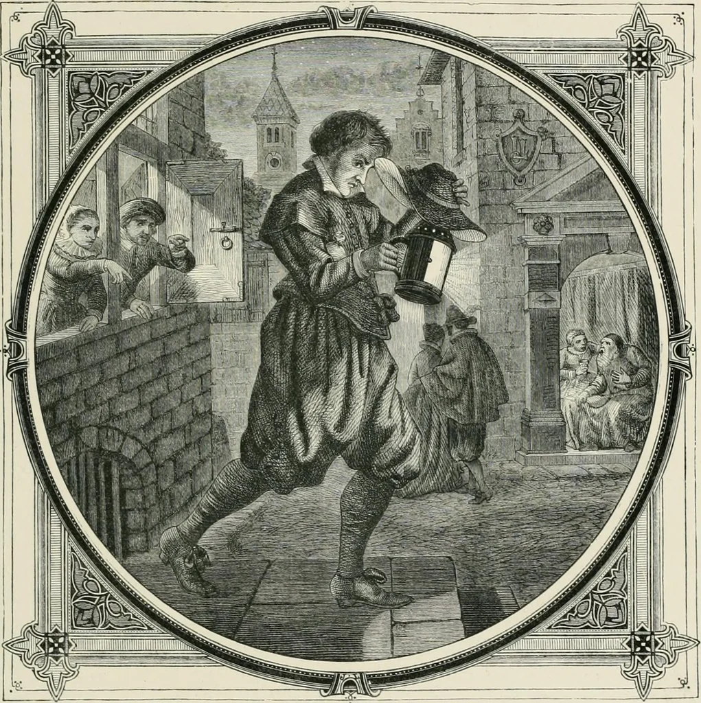 An illustration from Moral emblems : with aphorisms, adages, and proverbs, of all ages and nations, from Jacob Cats and Robert Farlie : with illustrations freely rendered, from designs found in their works, 1860, leaf 230
