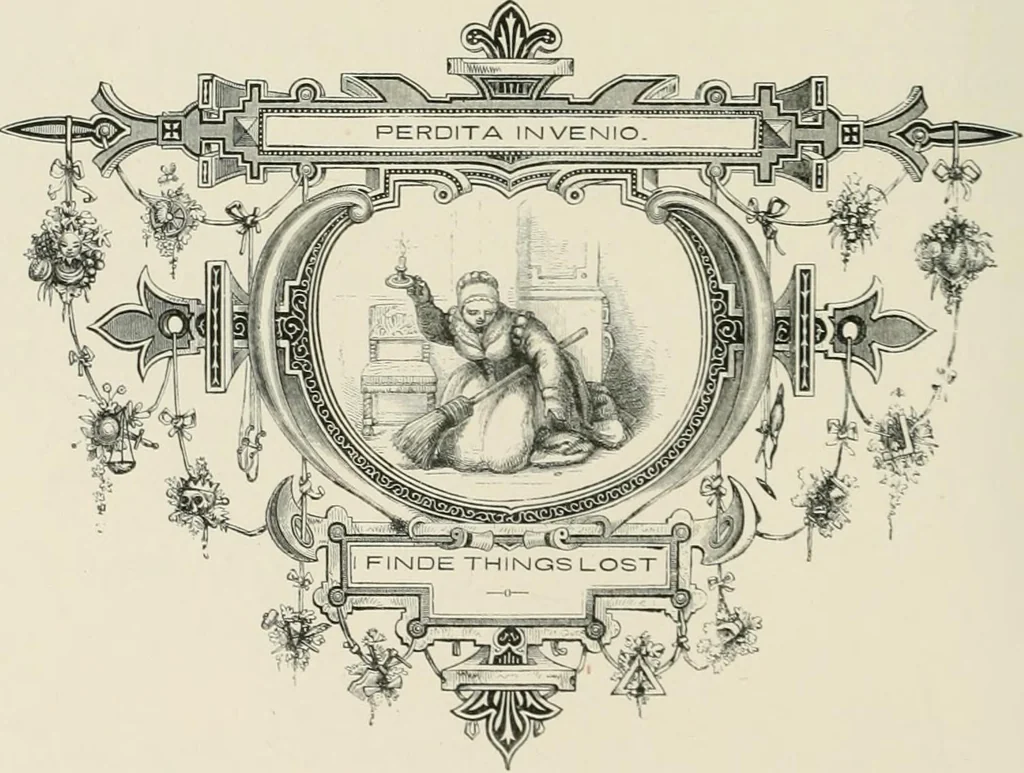 An illustration from Moral emblems : with aphorisms, adages, and proverbs, of all ages and nations, from Jacob Cats and Robert Farlie : with illustrations freely rendered, from designs found in their works, 1860, leaf 241