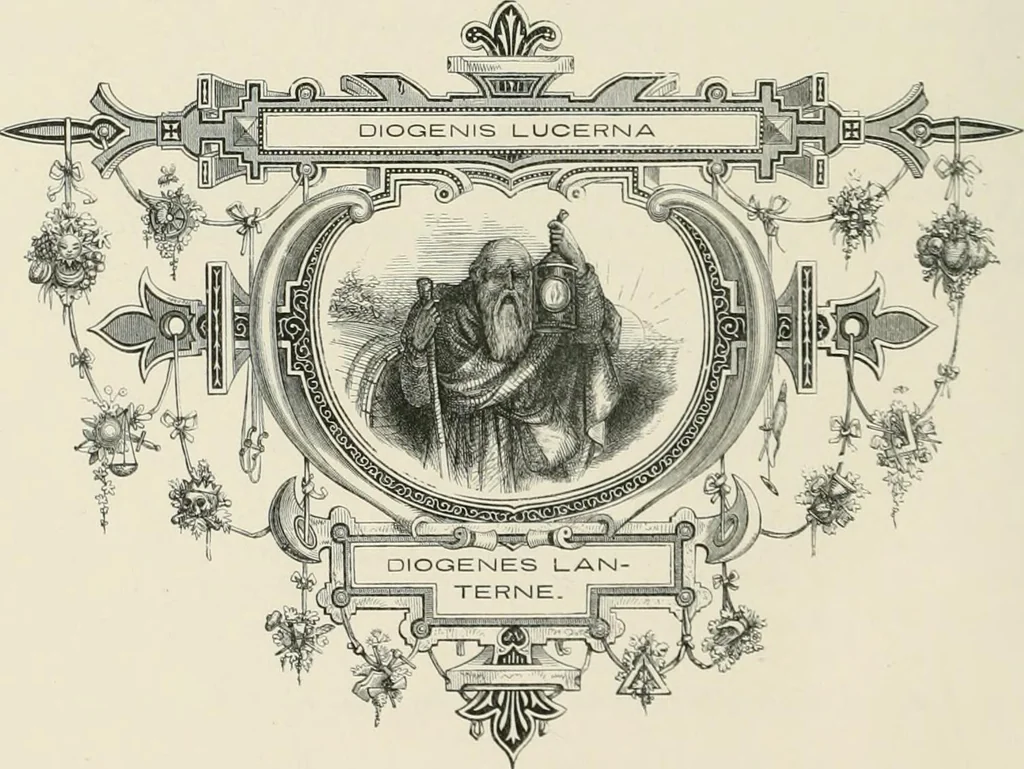 An illustration from Moral emblems : with aphorisms, adages, and proverbs, of all ages and nations, from Jacob Cats and Robert Farlie : with illustrations freely rendered, from designs found in their works, 1860, leaf 29