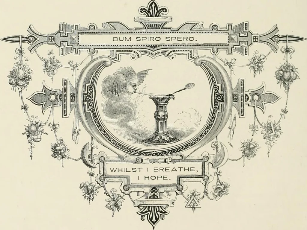 An illustration from Moral emblems : with aphorisms, adages, and proverbs, of all ages and nations, from Jacob Cats and Robert Farlie : with illustrations freely rendered, from designs found in their works, 1860, leaf 33