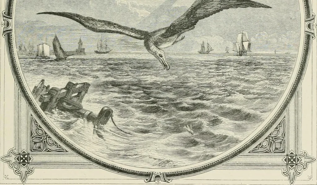 An illustration from Moral emblems : with aphorisms, adages, and proverbs, of all ages and nations, from Jacob Cats and Robert Farlie : with illustrations freely rendered, from designs found in their works, 1860, leaf 34