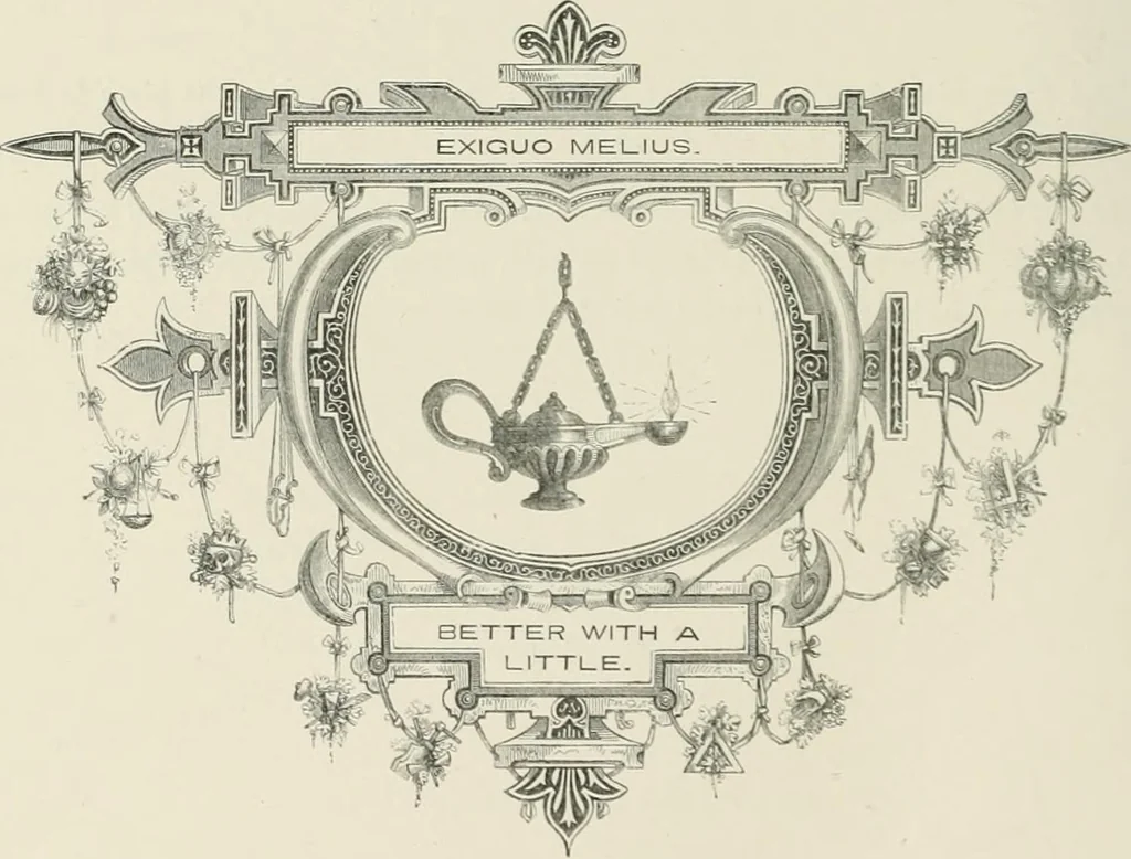 An illustration from Moral emblems : with aphorisms, adages, and proverbs, of all ages and nations, from Jacob Cats and Robert Farlie : with illustrations freely rendered, from designs found in their works, 1860, leaf 41