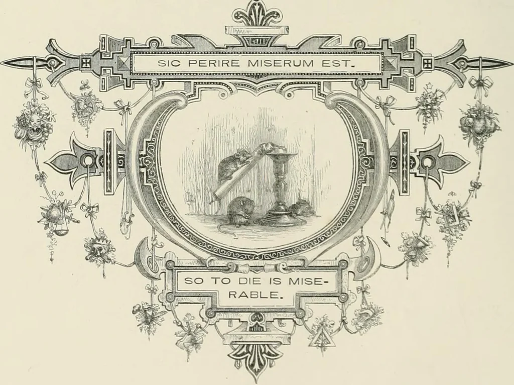 An illustration from Moral emblems : with aphorisms, adages, and proverbs, of all ages and nations, from Jacob Cats and Robert Farlie : with illustrations freely rendered, from designs found in their works, 1860, leaf 73