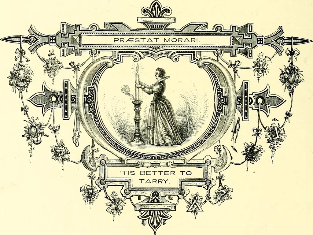 An illustration from Moral emblems, with aphorisms, adages, and proverbs, of all ages and nations, 1860, leaf 106