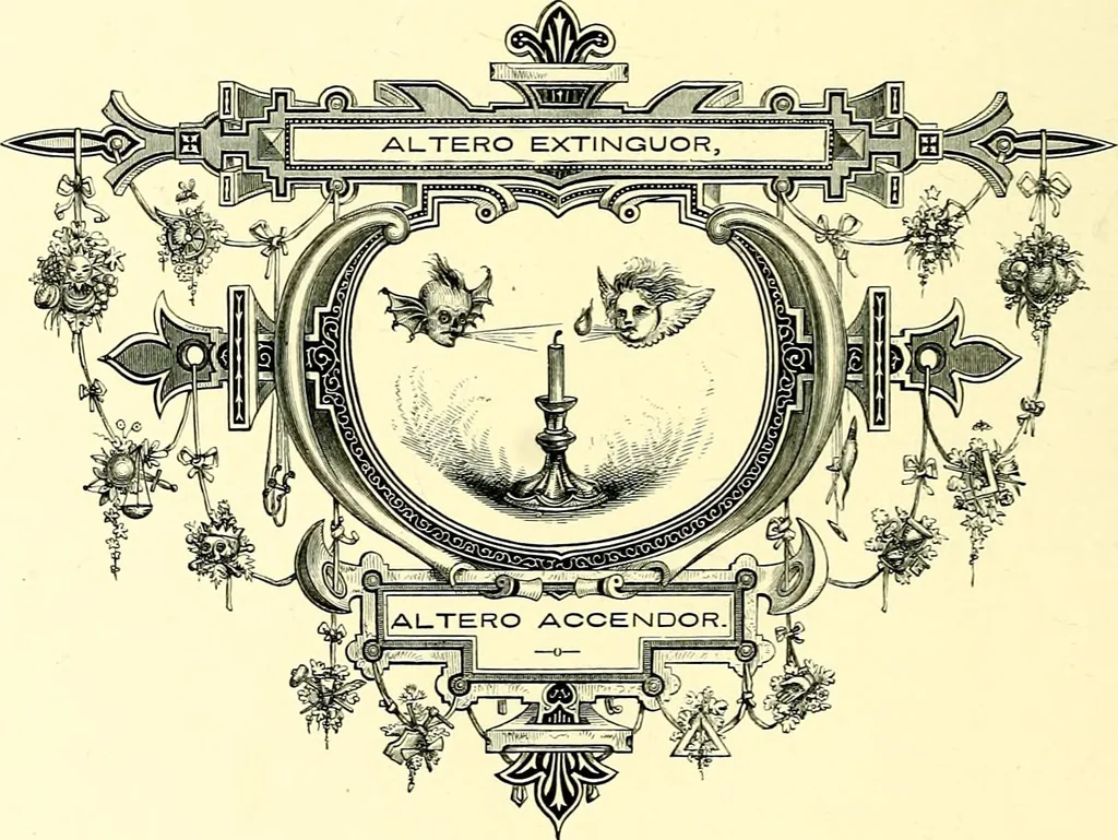 An illustration from Moral emblems, with aphorisms, adages, and proverbs, of all ages and nations, 1860, leaf 110