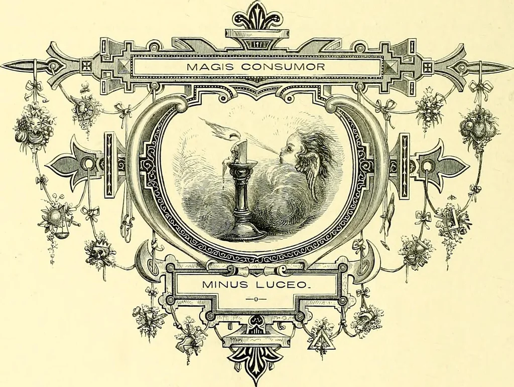 An illustration from Moral emblems, with aphorisms, adages, and proverbs, of all ages and nations, 1860, leaf 114
