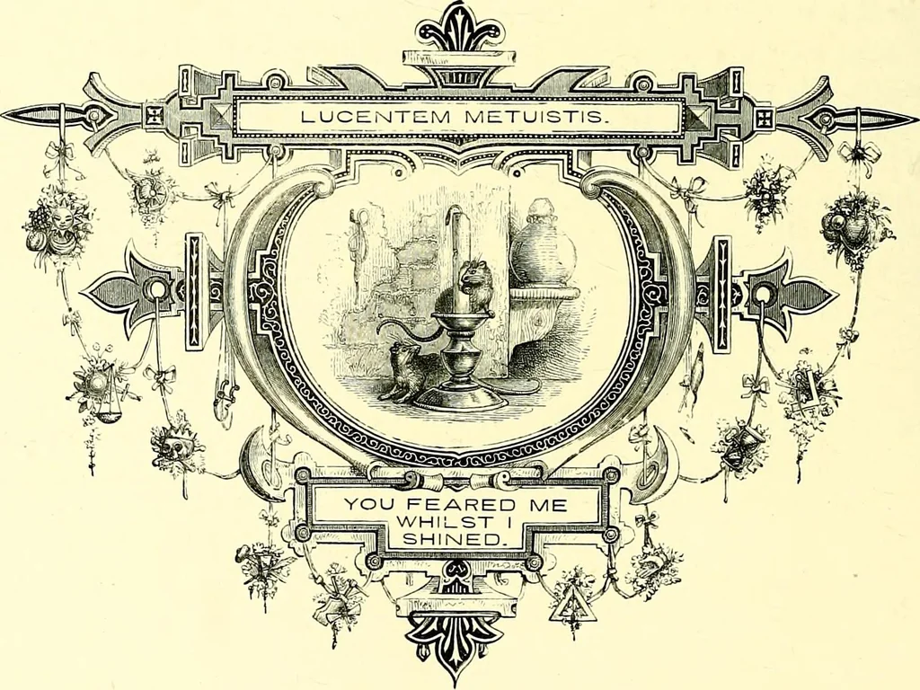 An illustration from Moral emblems, with aphorisms, adages, and proverbs, of all ages and nations, 1860, leaf 118