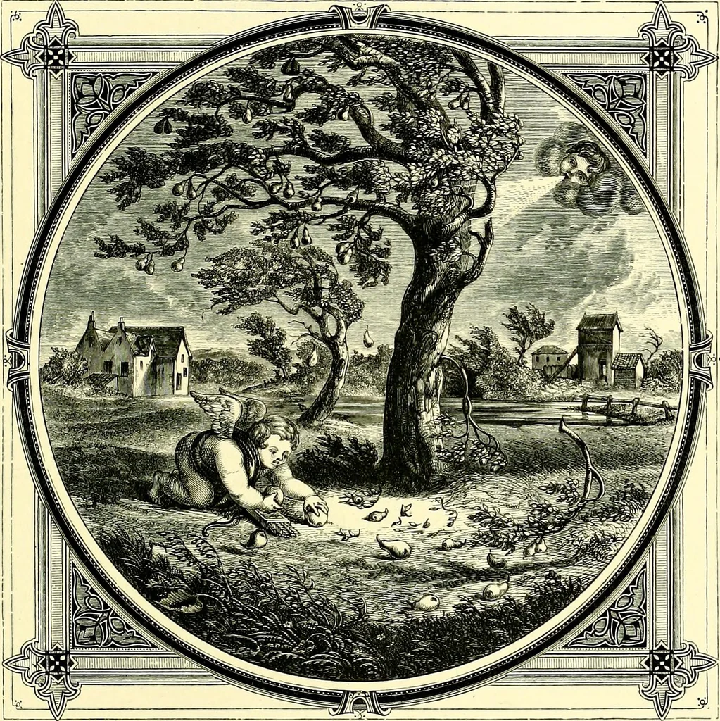 An illustration from Moral emblems, with aphorisms, adages, and proverbs, of all ages and nations, 1860, leaf 131