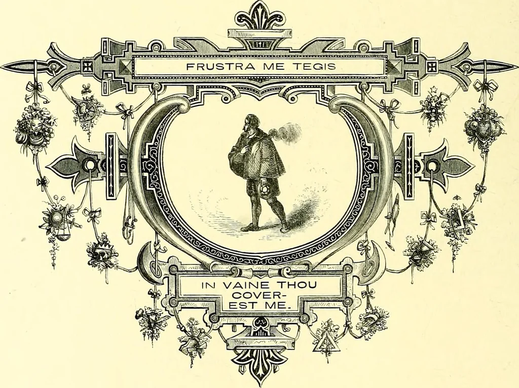 An illustration from Moral emblems, with aphorisms, adages, and proverbs, of all ages and nations, 1860, leaf 146