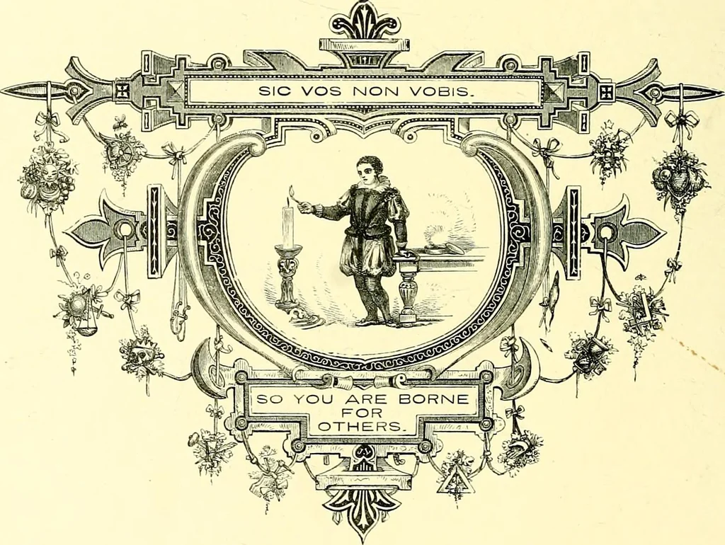 An illustration from Moral emblems, with aphorisms, adages, and proverbs, of all ages and nations, 1860, leaf 154