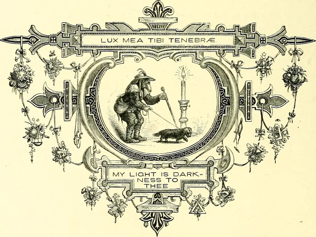 An illustration from Moral emblems, with aphorisms, adages, and proverbs, of all ages and nations, 1860, leaf 158