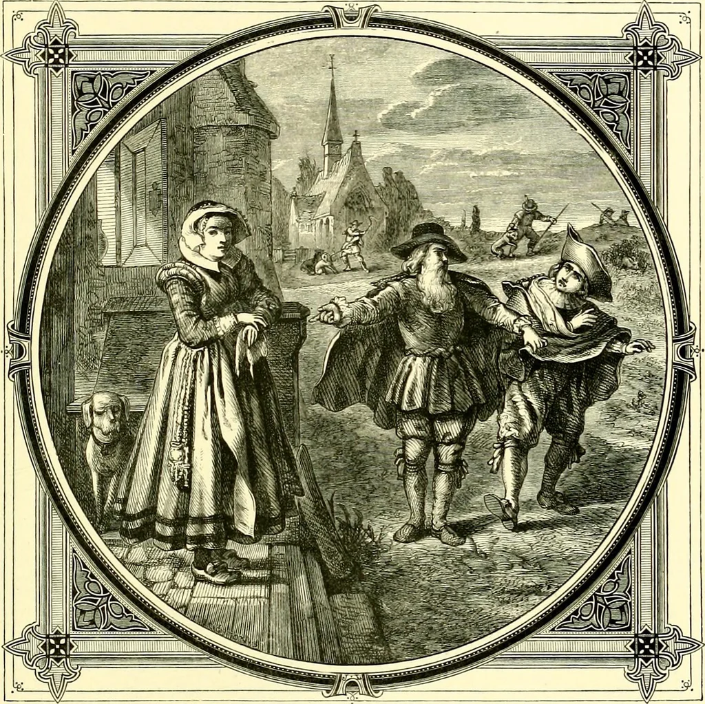 An illustration from Moral emblems, with aphorisms, adages, and proverbs, of all ages and nations, 1860, leaf 187