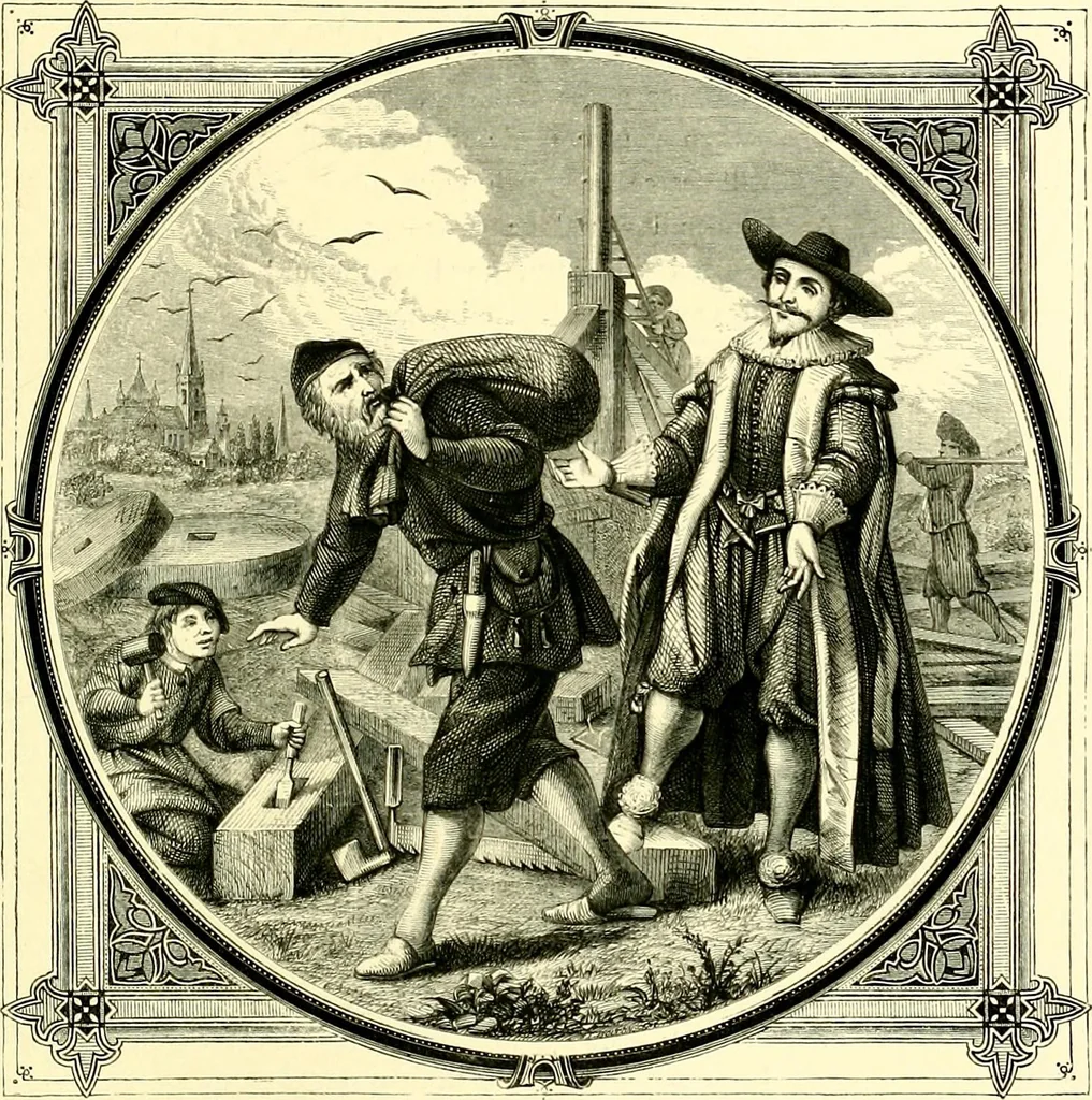 An illustration from Moral emblems, with aphorisms, adages, and proverbs, of all ages and nations, 1860, leaf 191