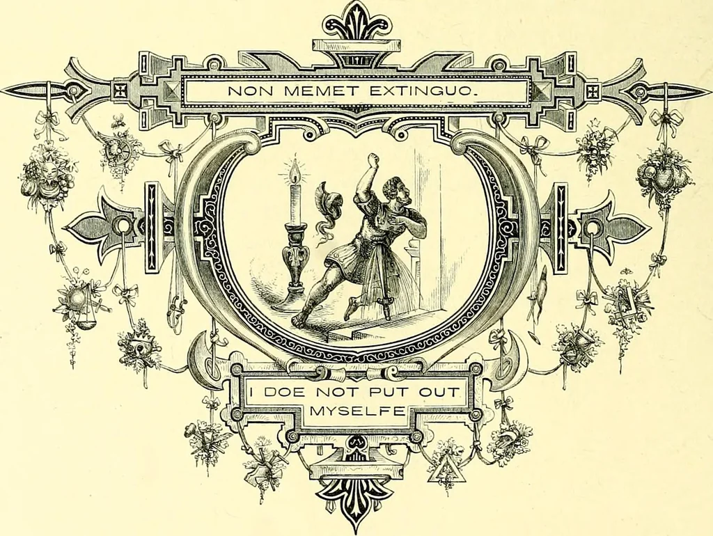 An illustration from Moral emblems, with aphorisms, adages, and proverbs, of all ages and nations, 1860, leaf 198