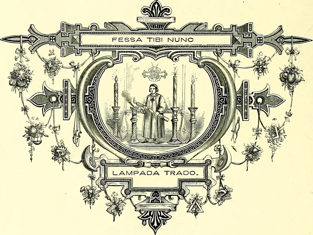 An illustration from Moral emblems, with aphorisms, adages, and proverbs, of all ages and nations, 1860, leaf 214
