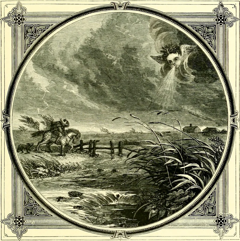 An illustration from Moral emblems, with aphorisms, adages, and proverbs, of all ages and nations, 1860, leaf 215