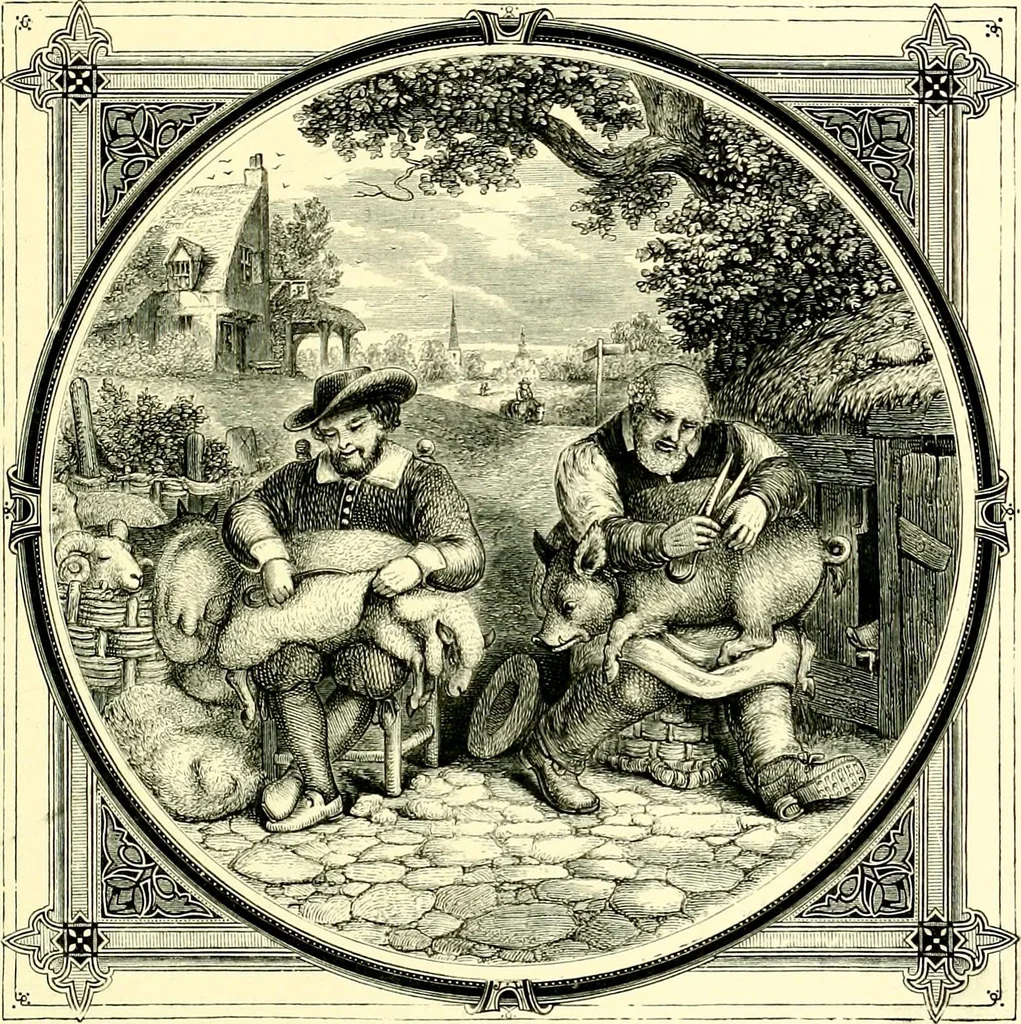 An illustration from Moral emblems, with aphorisms, adages, and proverbs, of all ages and nations, 1860, leaf 219