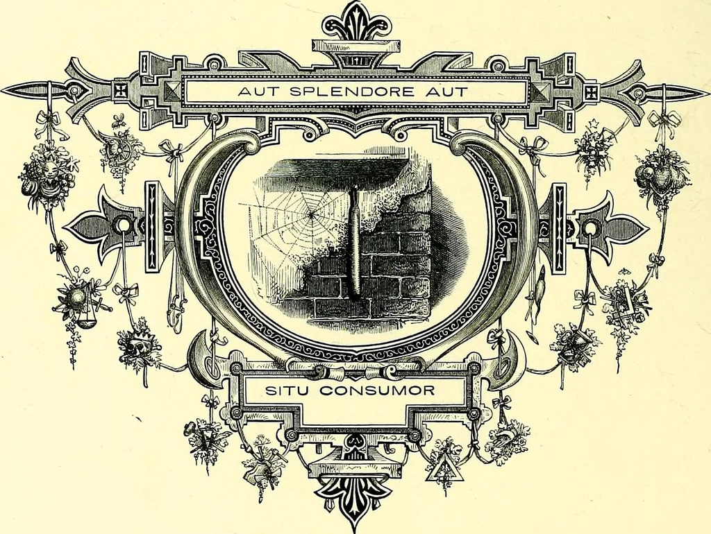 An illustration from Moral emblems, with aphorisms, adages, and proverbs, of all ages and nations, 1860, leaf 234