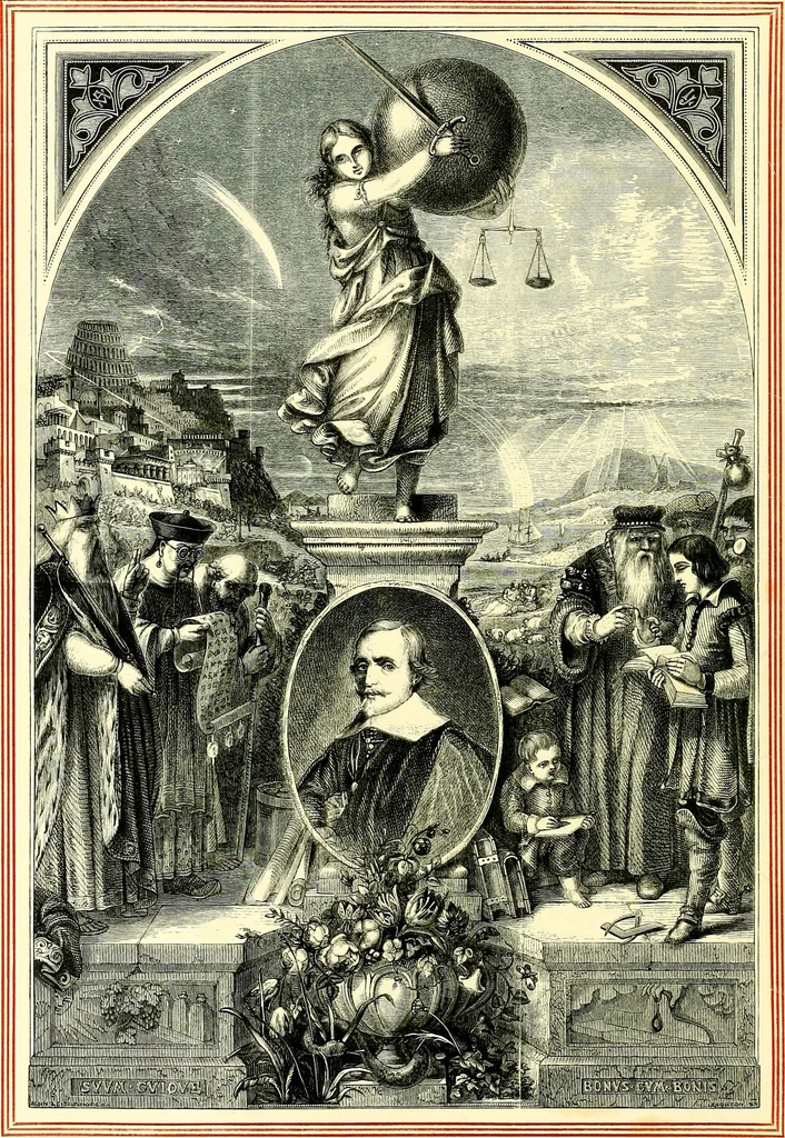 An illustration from Moral emblems, with aphorisms, adages, and proverbs, of all ages and nations, 1860, leaf 4