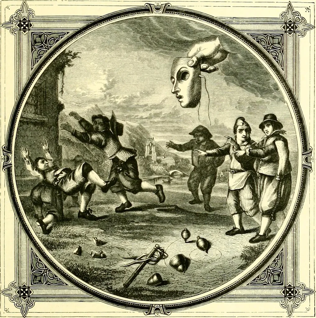 An illustration from Moral emblems, with aphorisms, adages, and proverbs, of all ages and nations, 1860, leaf 51