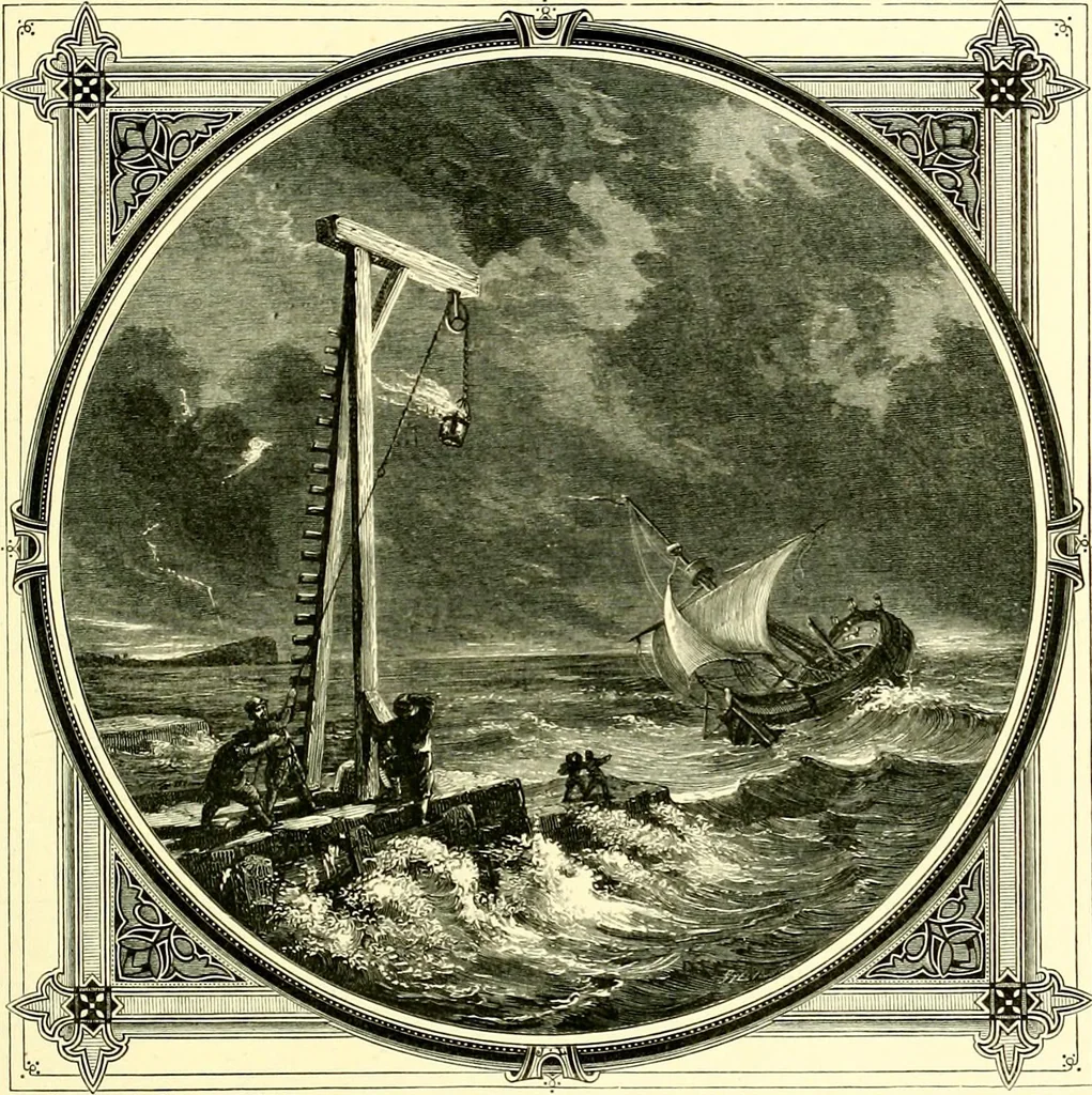 An illustration from Moral emblems, with aphorisms, adages, and proverbs, of all ages and nations, 1860, leaf 71