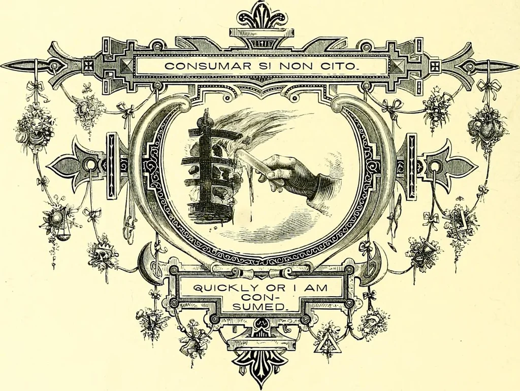 An illustration from Moral emblems, with aphorisms, adages, and proverbs, of all ages and nations, 1860, leaf 94