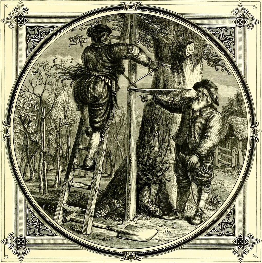 An illustration from Moral emblems, with aphorisms, adages, and proverbs, of all ages and nations, 1860, leaf 99