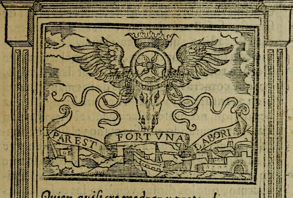 An illustration from Emblemas morales de don Ivan de Horozco y Couarruuias.., 1589, leaf 236
